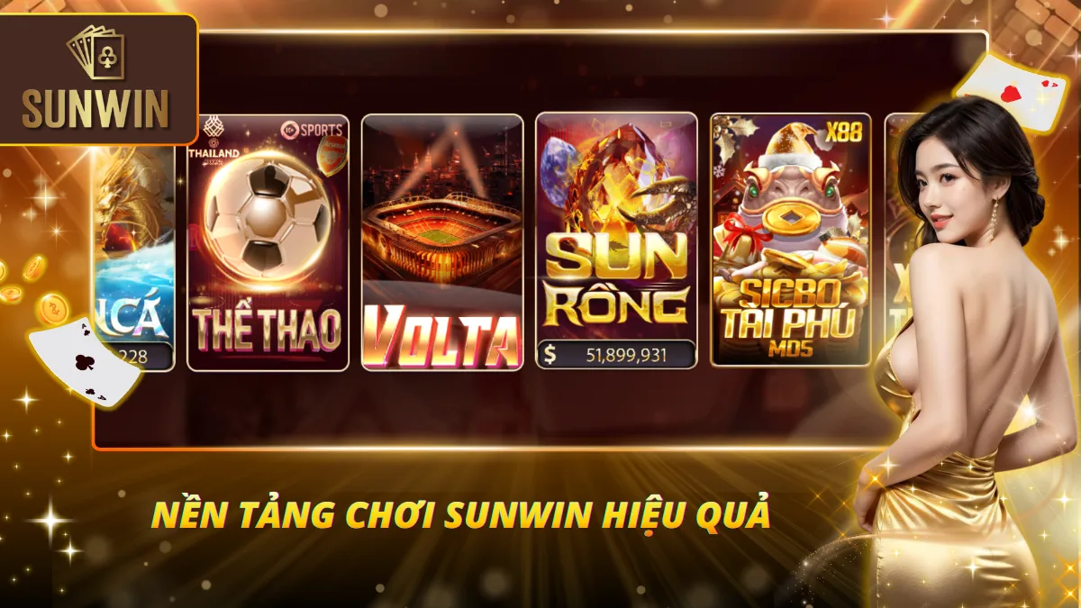 Sunwin tối ưu trải nghiệm trên nhiều thiết bị khác nhau